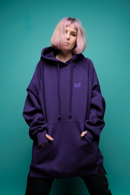 Image of Bluza SUMO fioletowa / oversize hoodie