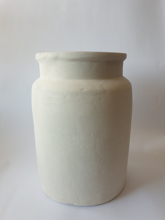 Image of Pakamera Wazon Mandore kolekcja KREDA papier-mache 31/22 cm