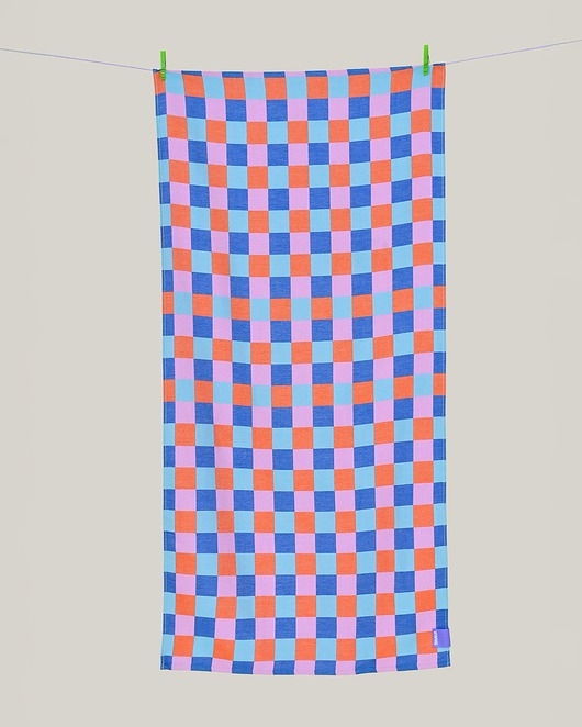 Image of Pakamera KAFELKI ręcznik żakardowy