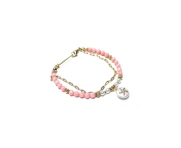 Image of Pakamera Sea collection /koral pink/ 17.07.25/ bransoletka