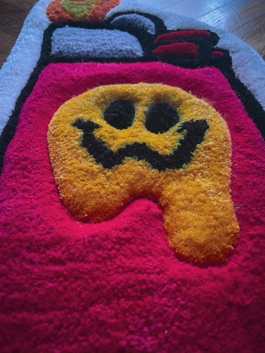 Image of Pakamera Dywan handmade z ogniem i charakterem