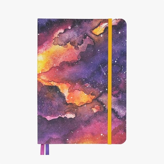 Image of Sunset Galaxy - notatnik A5, bullet journal, planer w kropki