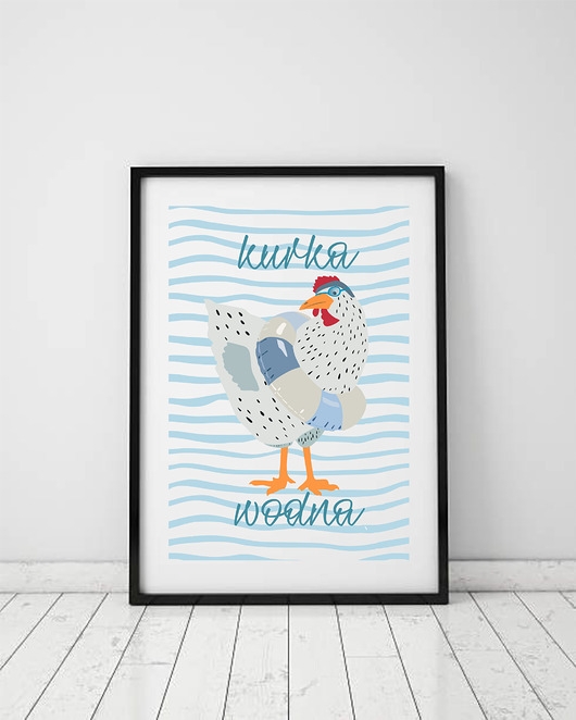 Image of Pakamera Plakat Kurka