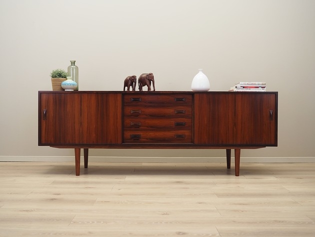 Image of Sideboard palisandrowy, duński design, lata 60, producent: Clausen &amp; Son