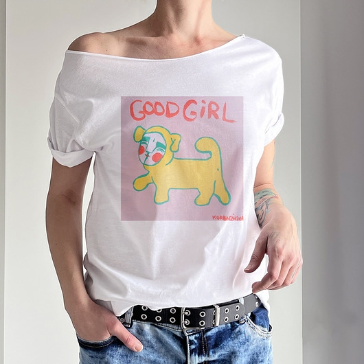 Image of Pakamera Good Girl Biały oversize