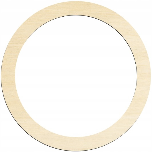 Image of Pakamera Drewniana obręcz 10 SZTUK BAZA do MAKRAMY 26 cm