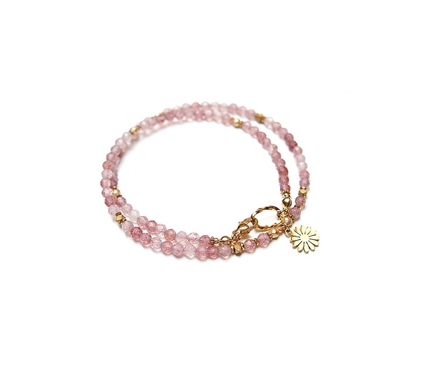 Image of Pakamera Kwarc strawberry vol. 3 /choker/ 19.02.25 - Szlachetna kolekcja