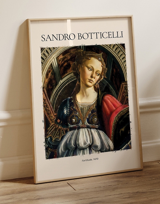 Image of Plakat Reprodukcja Sandro Botticelli - Fortitude