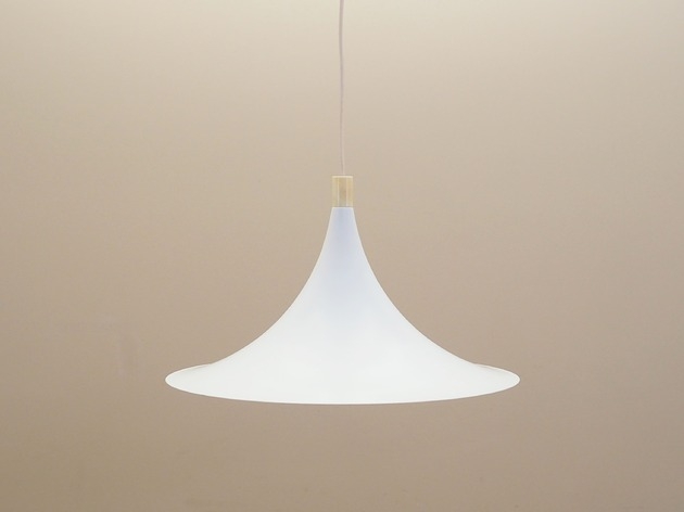 Image of Pakamera Lampa wisząca, duński design, lata 70, produkcja: Dania
