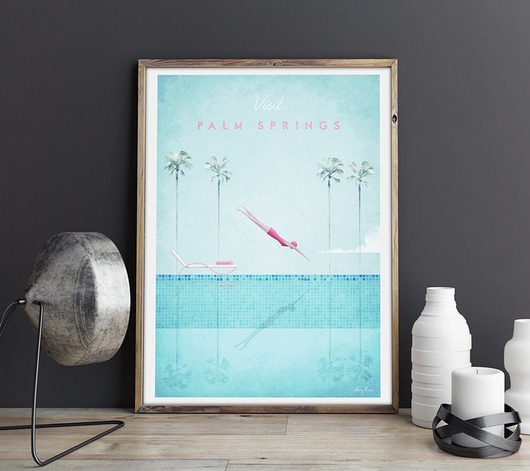 Image of Palm Springs - vintage plakat 50x70 cm