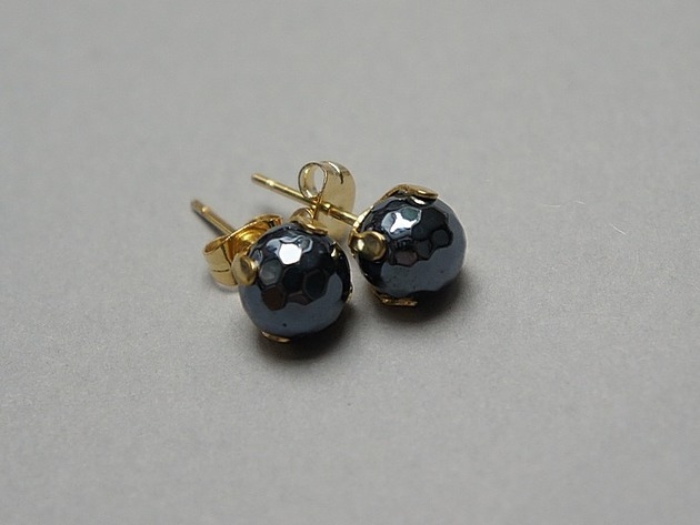 Image of Pakamera Dots - onyks /alloys collection/ - sztyfty