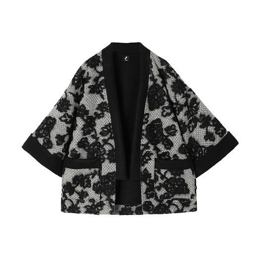 Image of Fi - Wełniane kimono w kwiaty