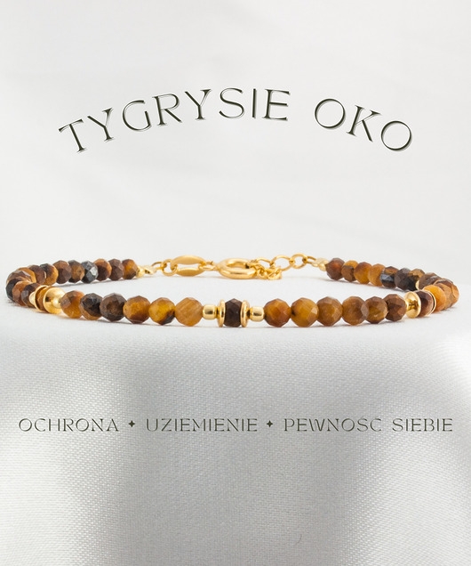 Image of Pakamera Tygrysie oko Bransoletka