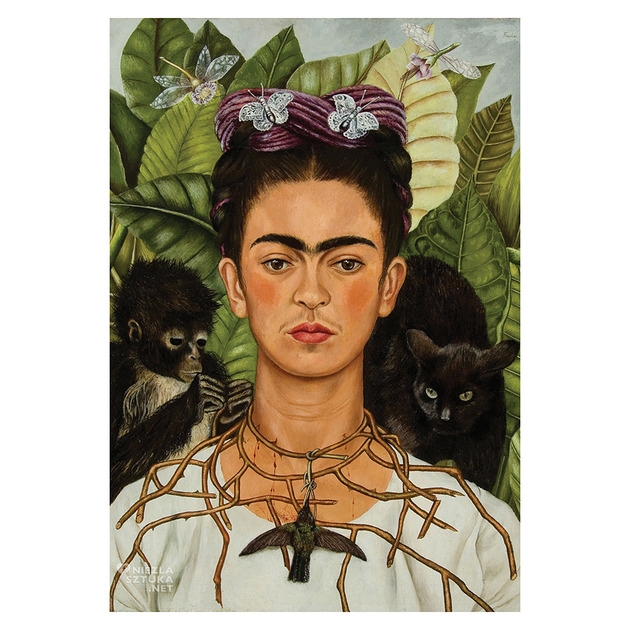Image of Pakamera Kartka Premium - Frida Kahlo Autoportret