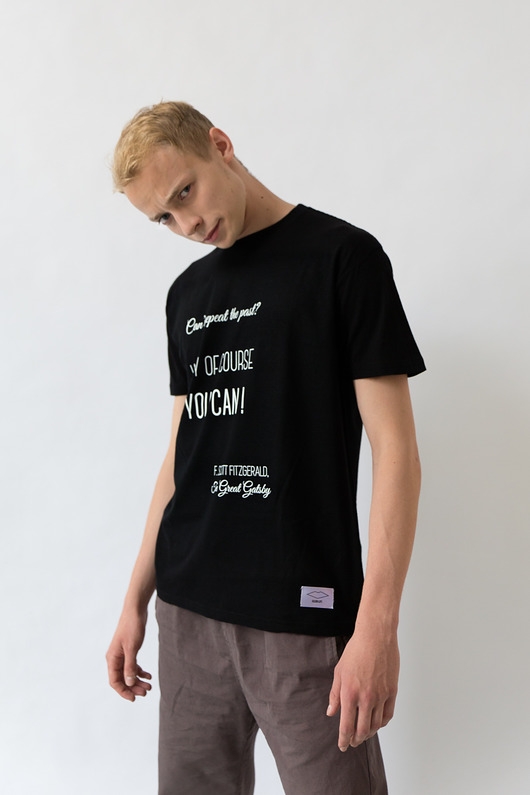 Image of Pakamera T-shirt z cytatem, Fitzgerald, TheGreatGatsby