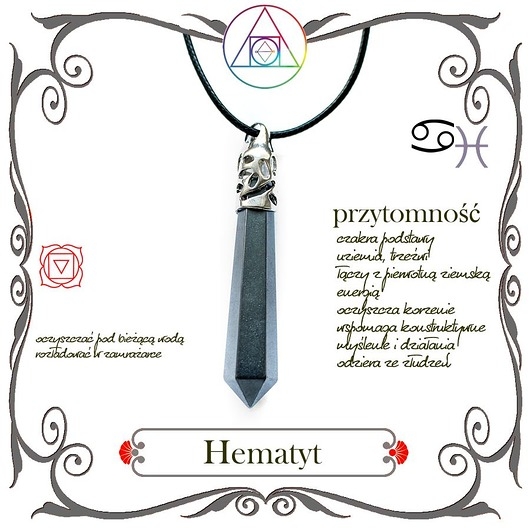 Image of Pakamera Hematyt obelisk