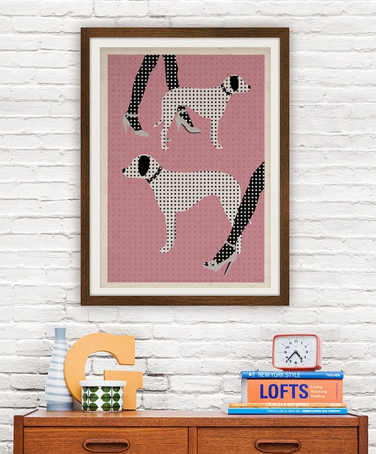 Image of Pakamera Dalmatyńczki - plakat 50x70 cm fine art