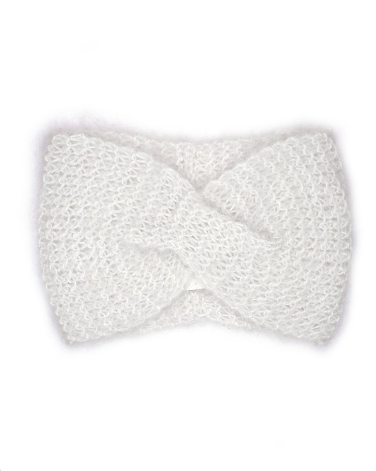 Image of MOHAIR TOUCH White opaska