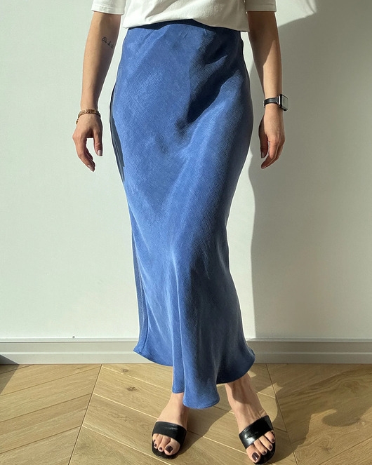 Image of Pakamera Spódnica Melody midi queen blue