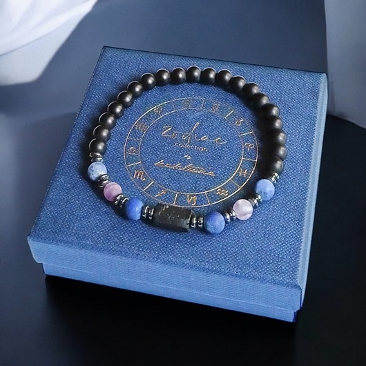 Image of Pakamera PANNA - zodiac collection - bransoletka na gumce