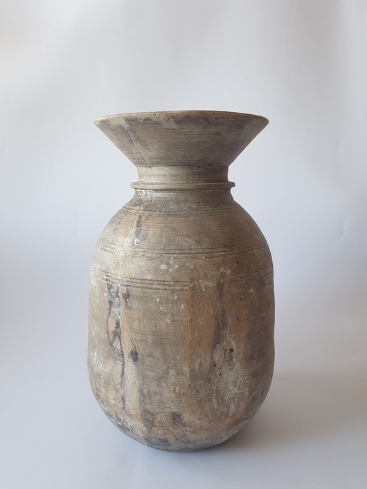 Image of Pakamera Wazon drewniany vintage 26/16 cm nr.01