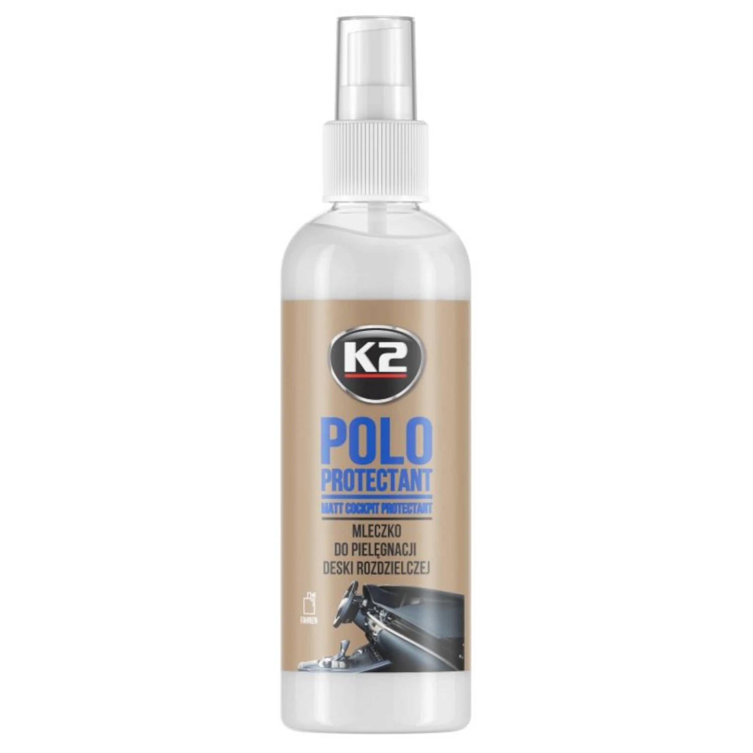 Image of K2 Polo Protectant - Mleczko do pielęgnacji kokpitu 250ml MAT