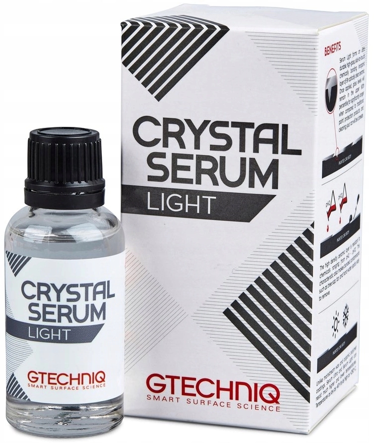Image of GTECHNIQ Crystal Serum Light - najtrwalsza powłoka zabezpieczająca chroniąca przed zarysowaniami 50 ml
