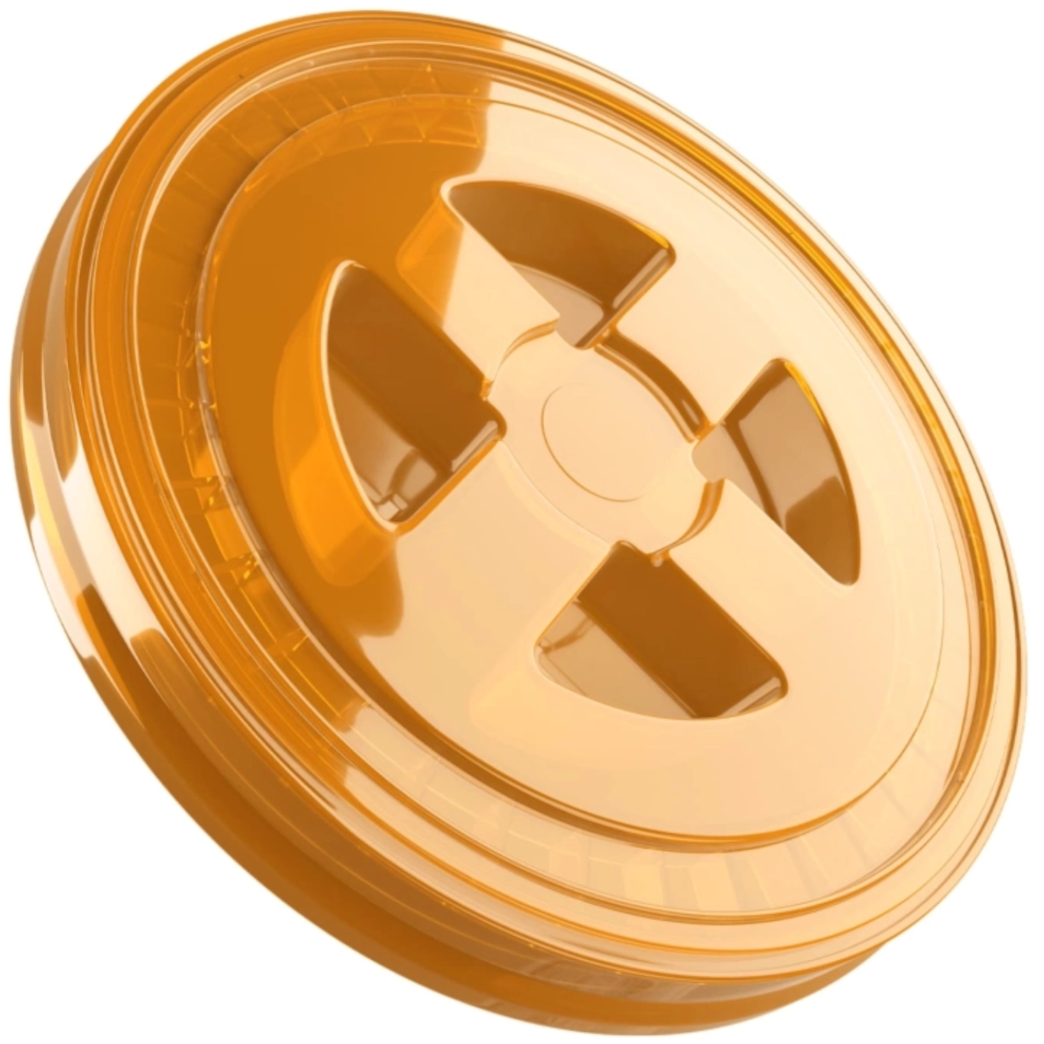 Image of ChemicalWorkz Performance Bucket LID Clear Gold – pokrywa do wiader detailingowych, złota