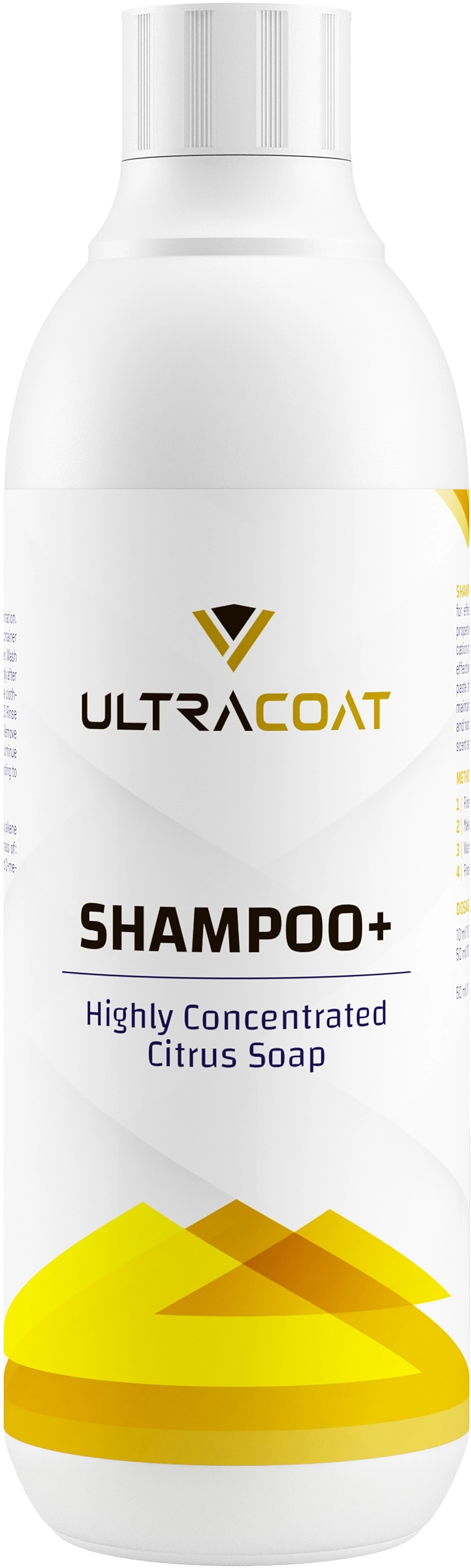 Image of Ultracoat Shampoo+ - wysoce skoncentrowany szampon, odtłuszcza lakier 500ml