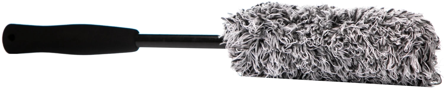 Image of Work Stuff Squally Wheel Brush – mała szczotka z mikrofibry do mycia felg, długość 38 cm