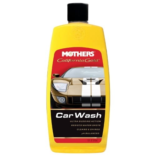 Image of Mothers California Gold Car Wash – szampon samochodowy, bezpieczny dla wosków 946ml