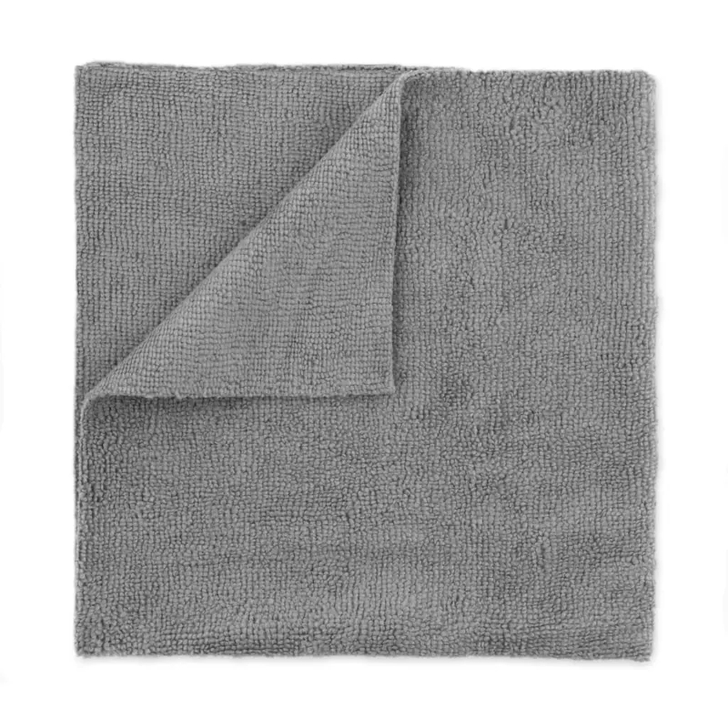 Image of ChemicalWorkz Grey Allrounder Coating Towel – delikatna mikrofibra bez obszycia, 250gsm, 40×40cm, 50 sztuk