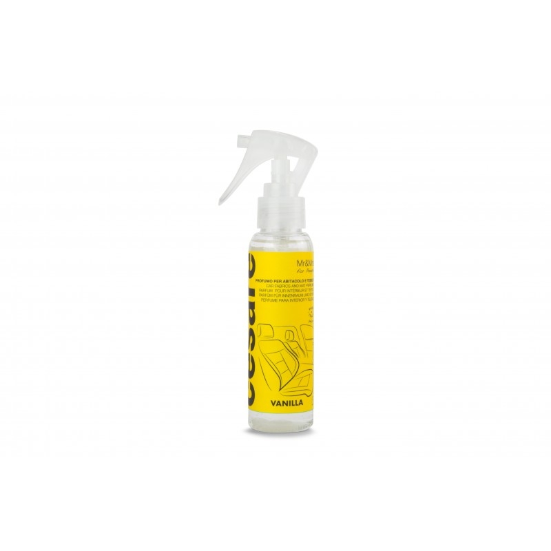 Image of Cesare Spray Yellow Vanilia – perfumy samochodowe, zapach wanilii 100ml
