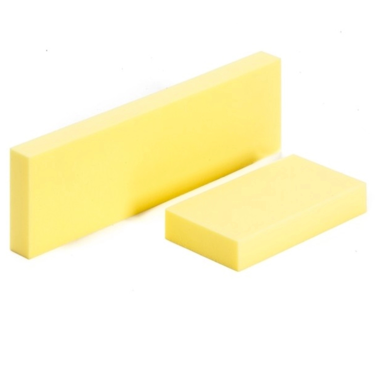 Image of nat klocek szlifierski żółty miękki krótki 114x62mm