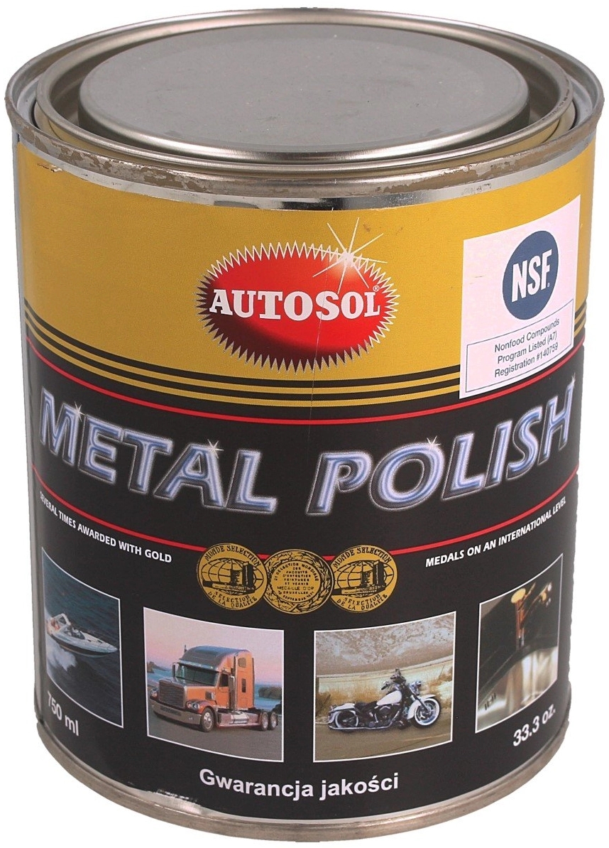 Image of Autosol Metal Polish – pasta do polerowania metalu 750ml