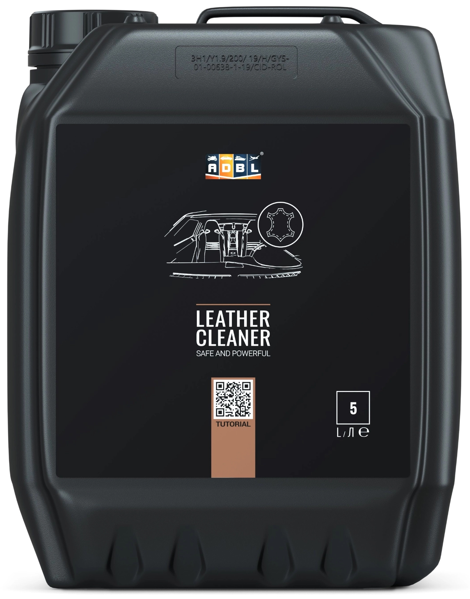 Image of ADBL Leather Cleaner – produkt do czyszczenia skóry, nie wysusza powierzchni 5L