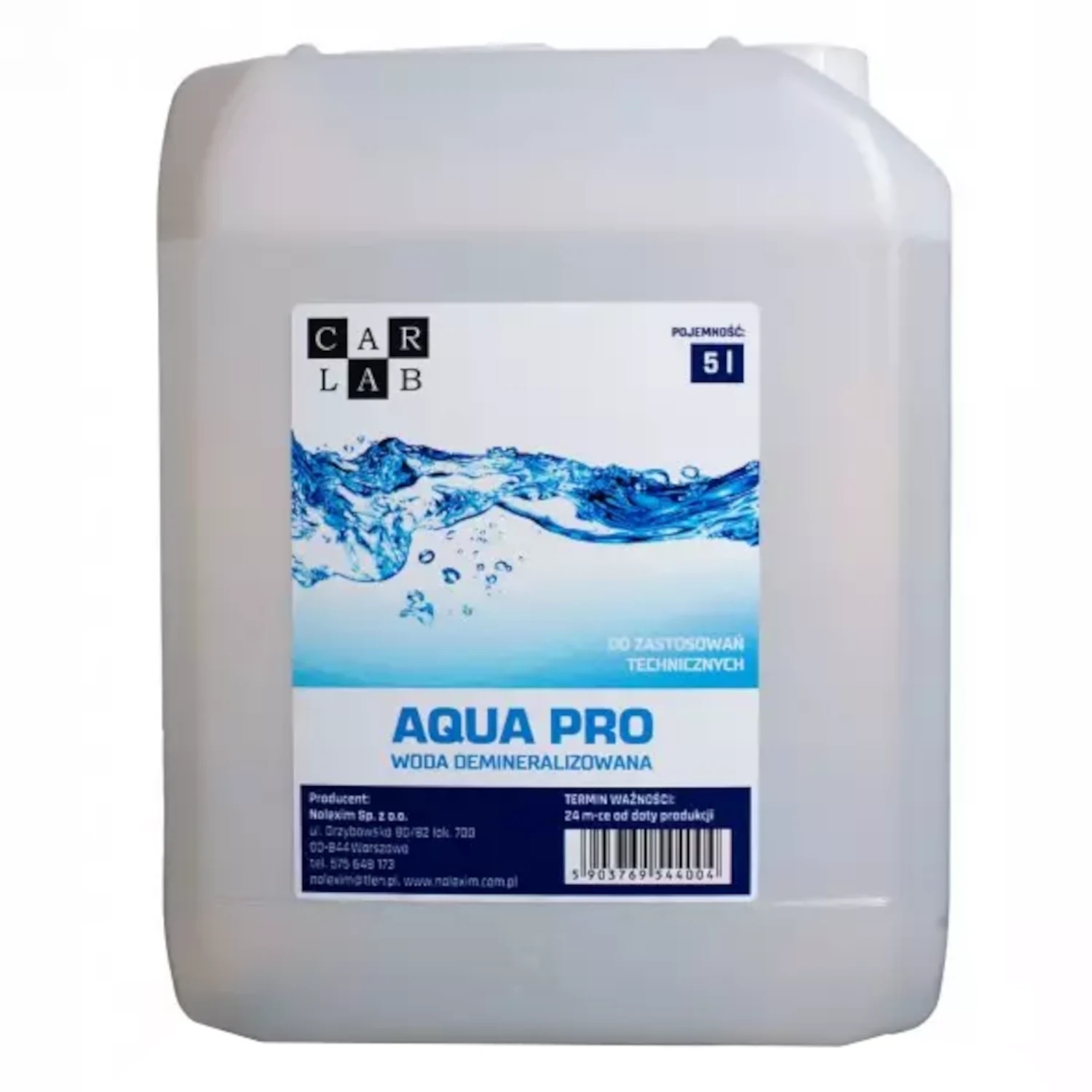 Image of CarLab Aqua Pro - Woda demineralizowana 5L