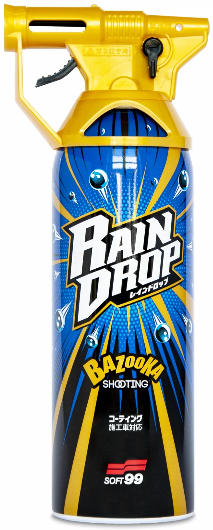 Image of Soft99 Rain Drop – produkt do szybkiego zabezpieczenia lakieru, szyb, plastiku i chromu 300ml