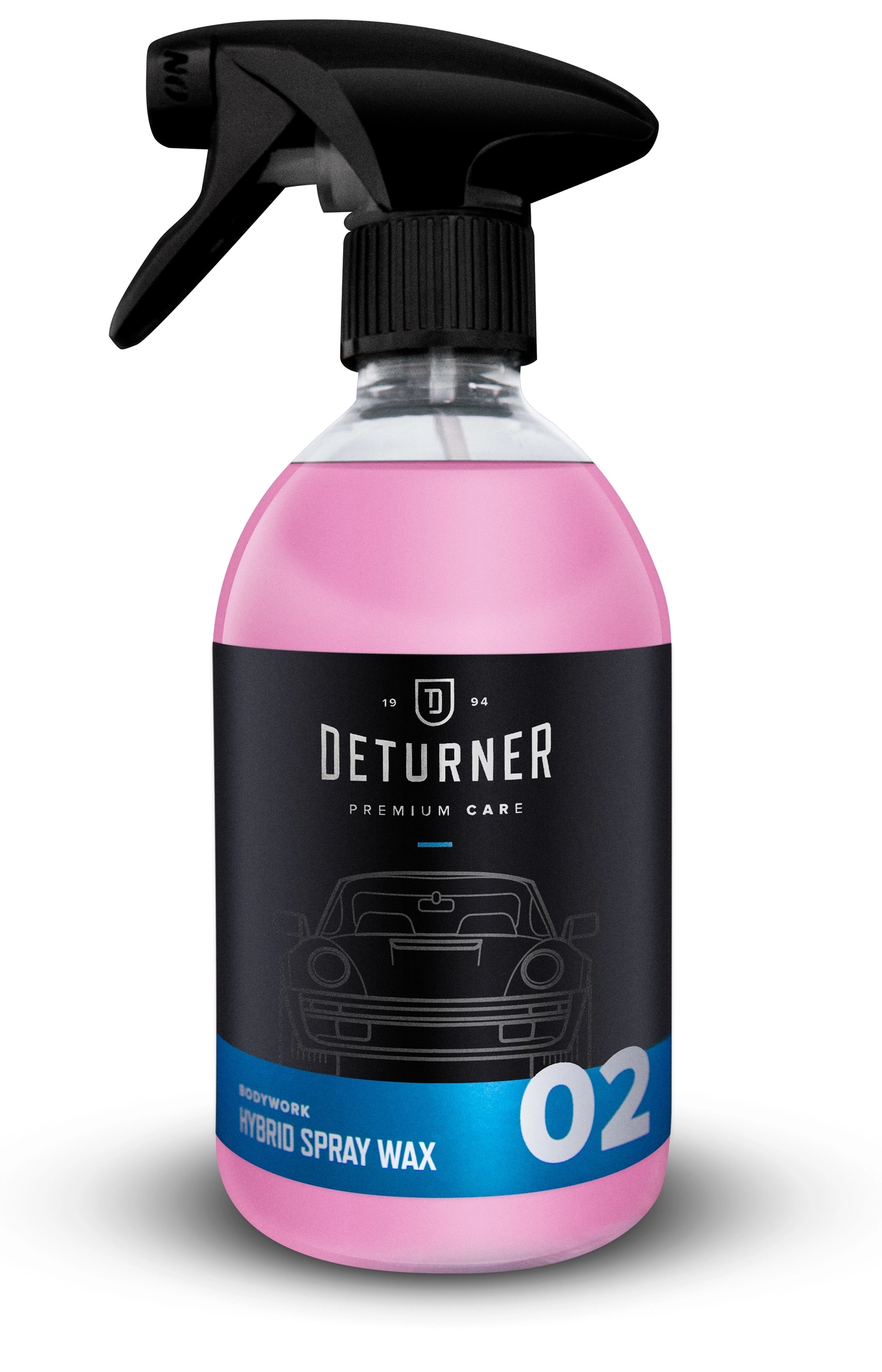 Image of Deturner Hybrid Spray Wax – szybki wosk w sprayu, maskuje mikro zarysowania 500ml
