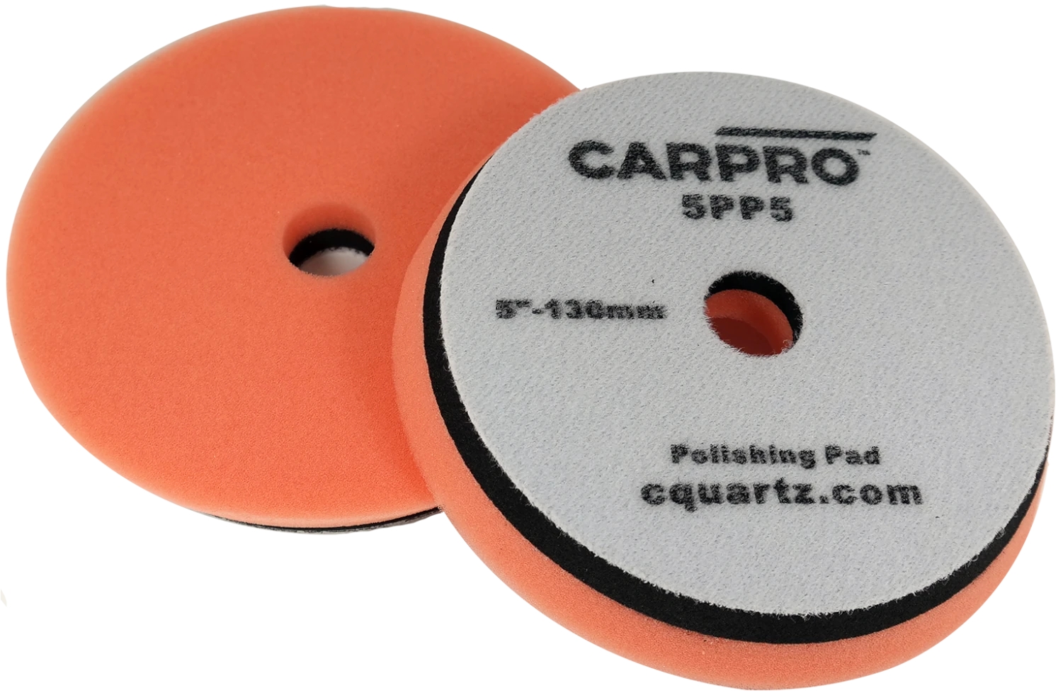 Image of CarPro Orange Polish Pad – średnio ścierny pad polerski, 130mm