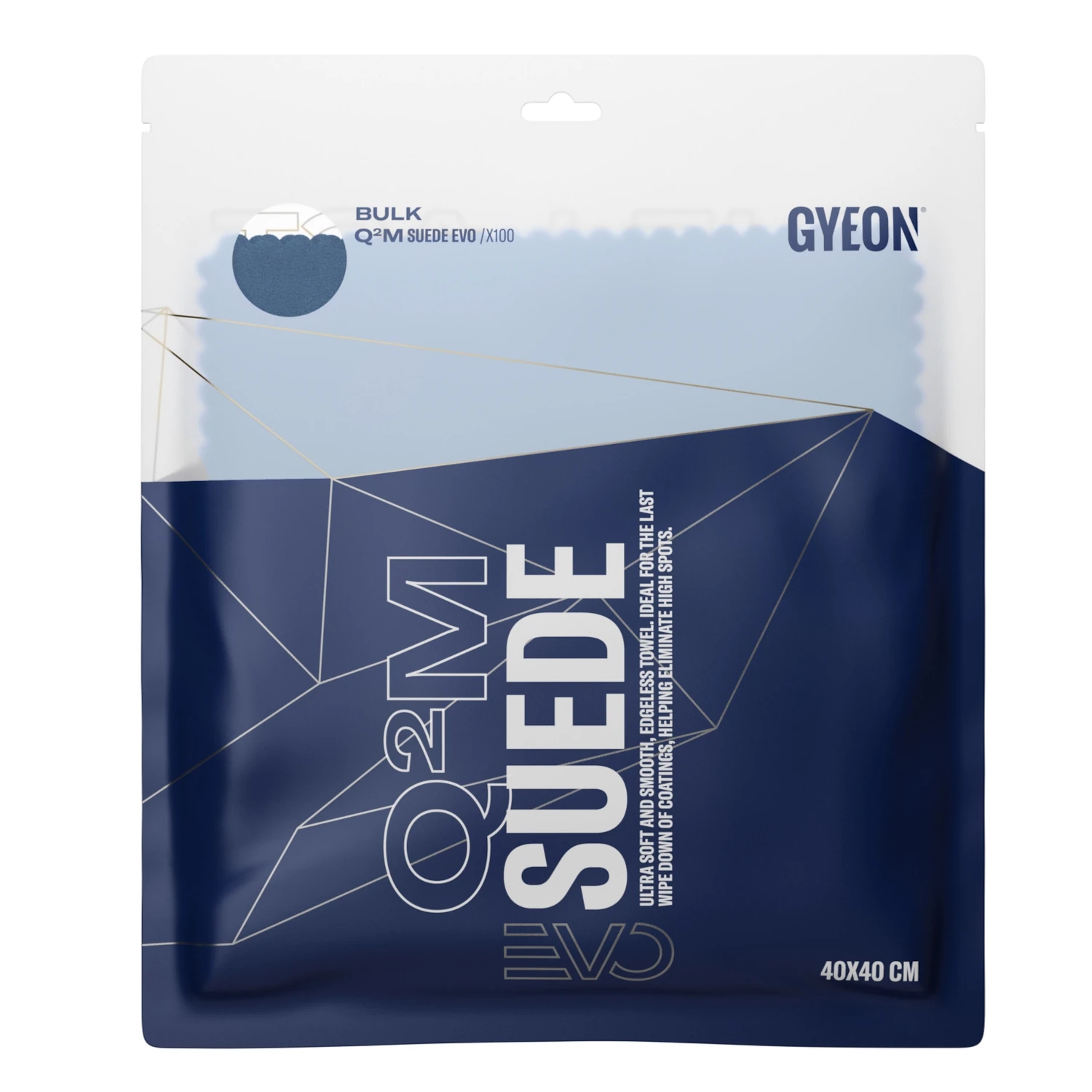 Image of GYEON Q2M Suede EVO - Aplikator do powłok 40x40 2pack