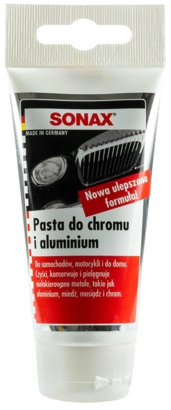 Image of Sonax Pasta do polerowania chromu i aluminium 75ml