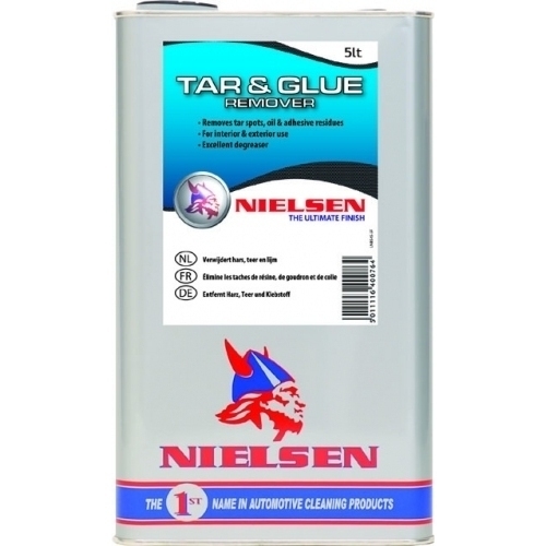 Image of Nielsen Tar & Glue Remover - Mocny preparat do usuwania smoły i kleju 5L