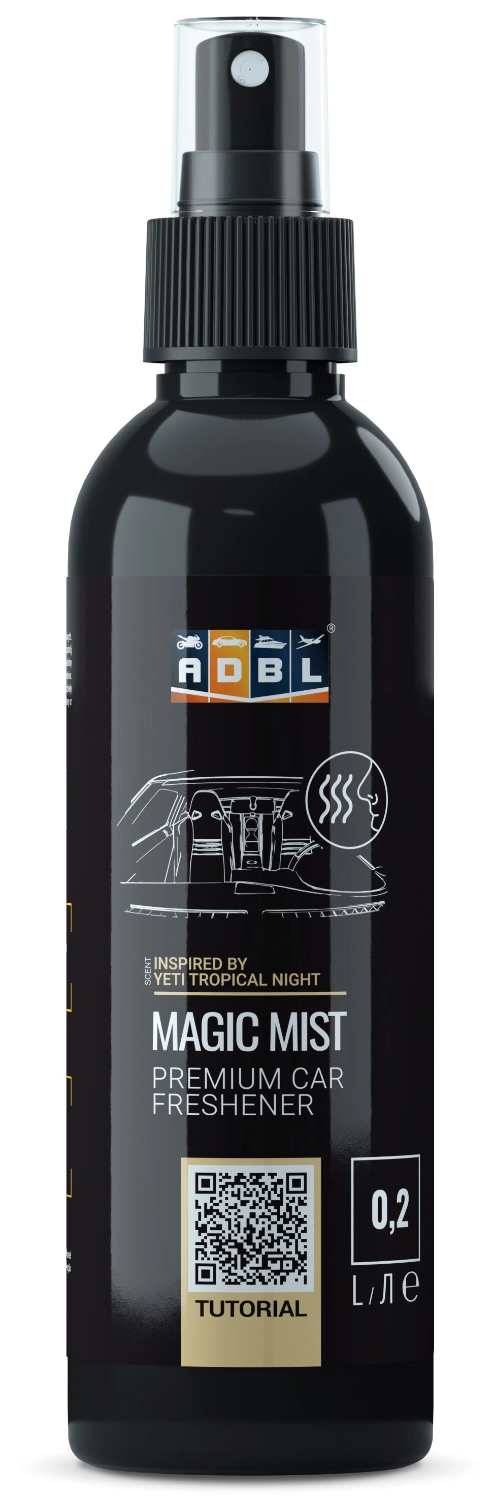 Image of ADBL Magic Mist TN – odświeżacz powietrza inspirowany zapachem Yeti Tropical Night 200ml