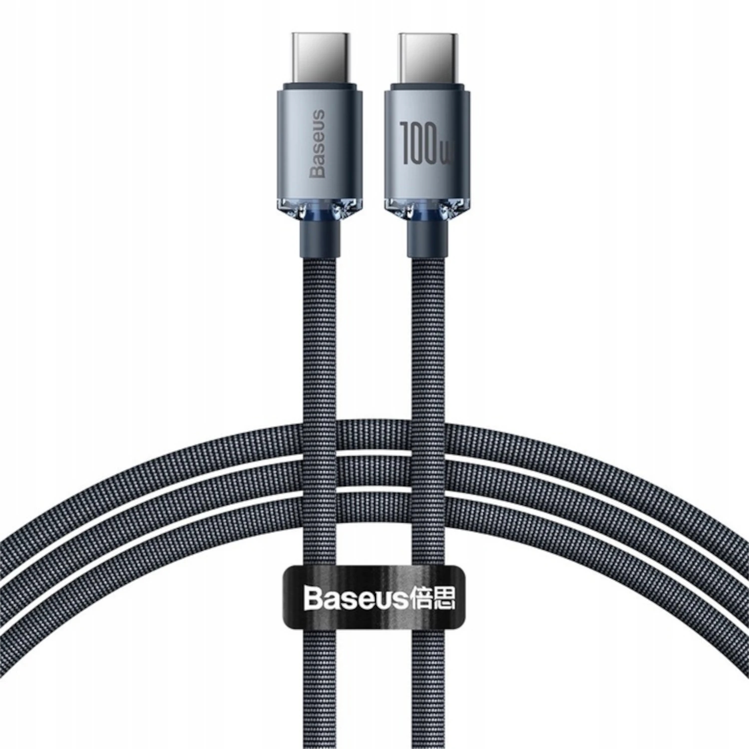 Image of Baseus Kabel USB-C Type-C 100W Power Delivery Quick Charge 1.2m Czarny
