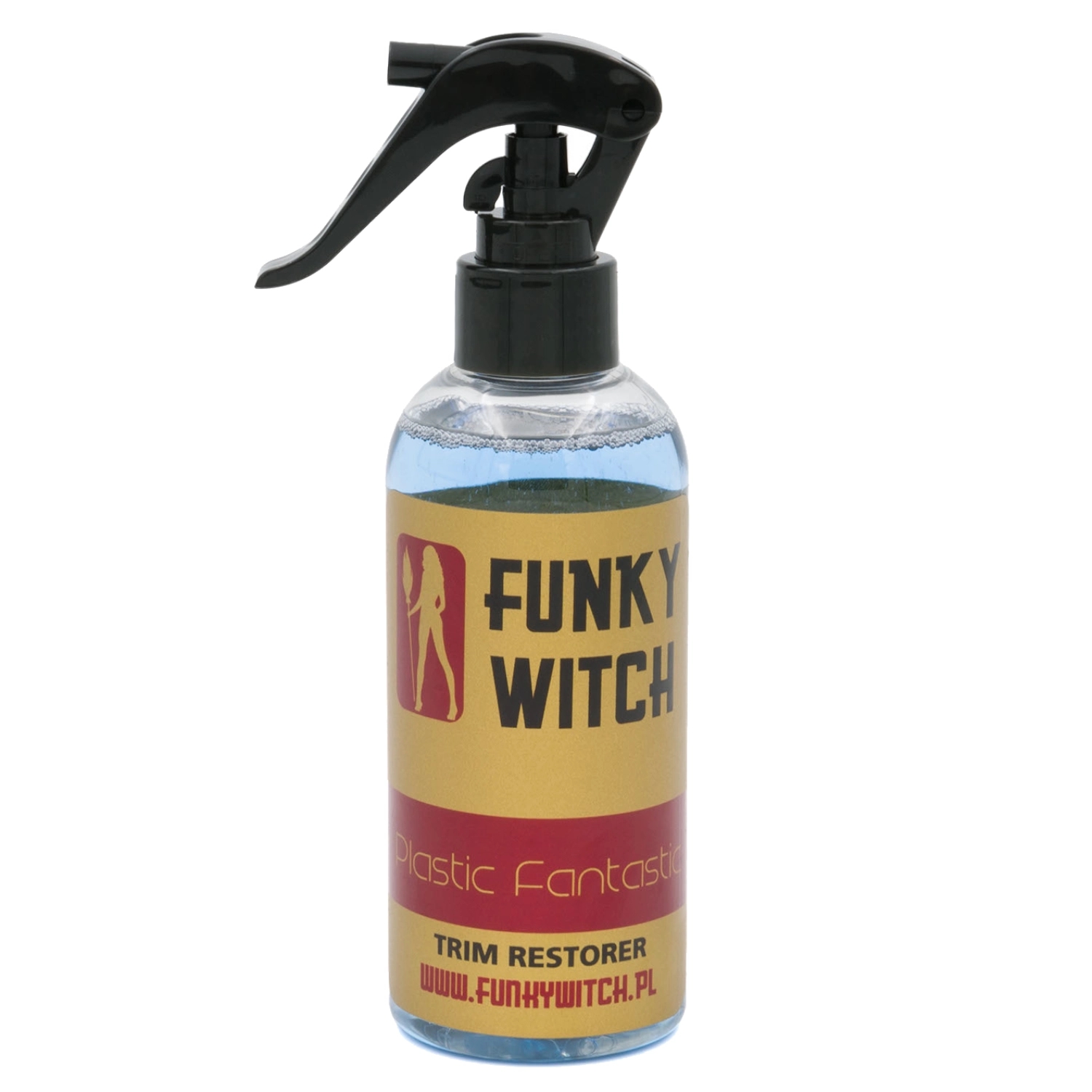 Image of Funky Witch Plastic Fantastic Trim Restorer - Dressing do plastików wewnętrznych 215ml