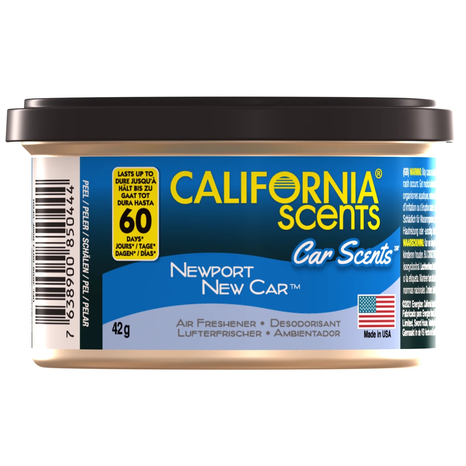 Image of California Scents puszka zapachowa do auta Newport New Car - zapach nowego auta