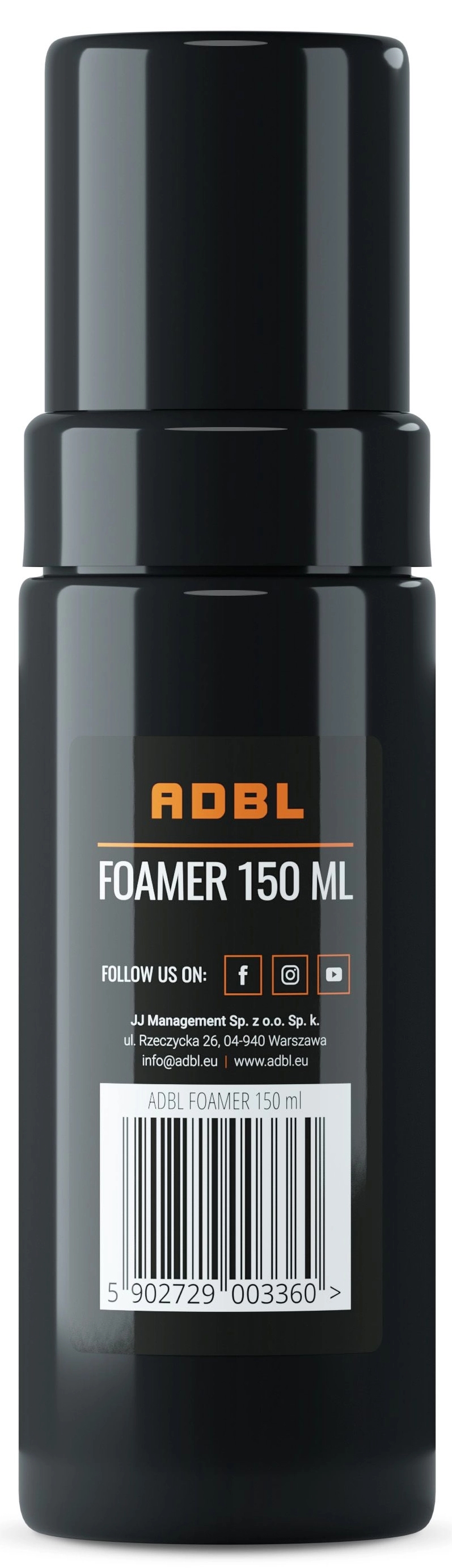 Image of adbl foamer – butelka z dyszą spieniającą 150ml