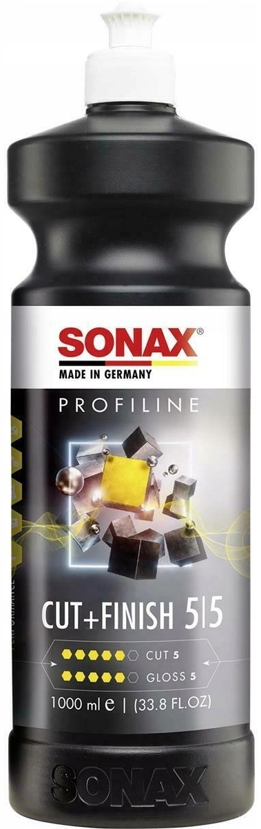 Image of SONAX Profiline Cut & Finish - jednoetapowa pasta polerska one step jak S17 1L