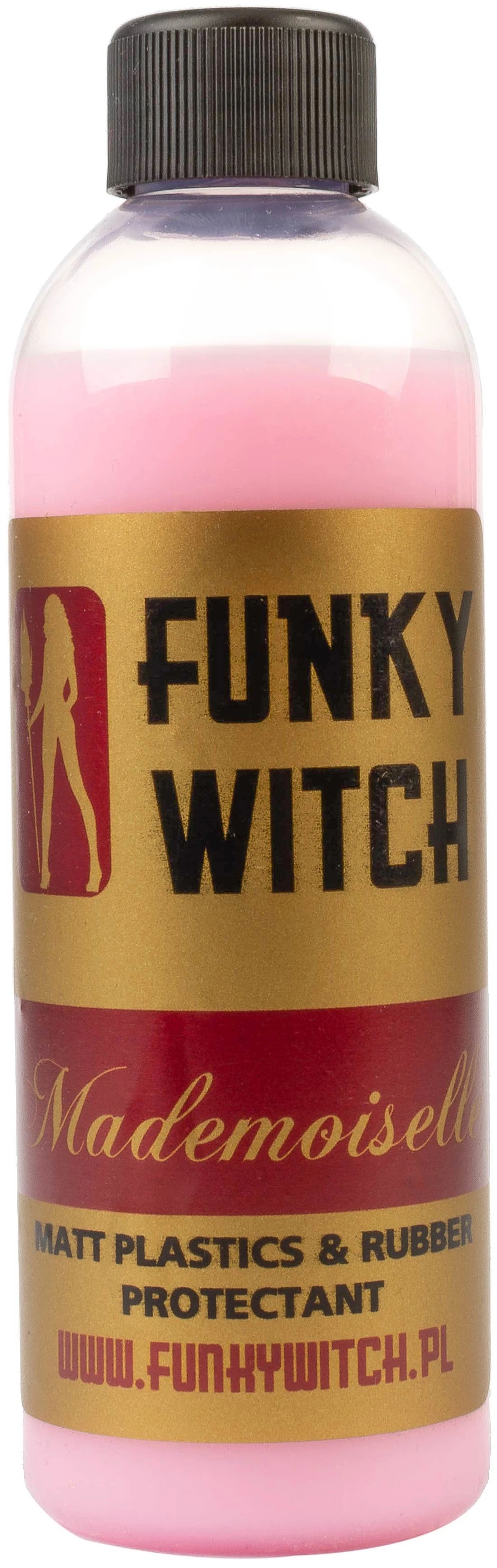 Image of FUNKY WITCH Mademoiselle - matowy dressing do plastików wewnętrznych kokpitu gumy 215 ml